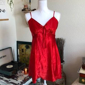 Red Slip Dress ❣️🕊